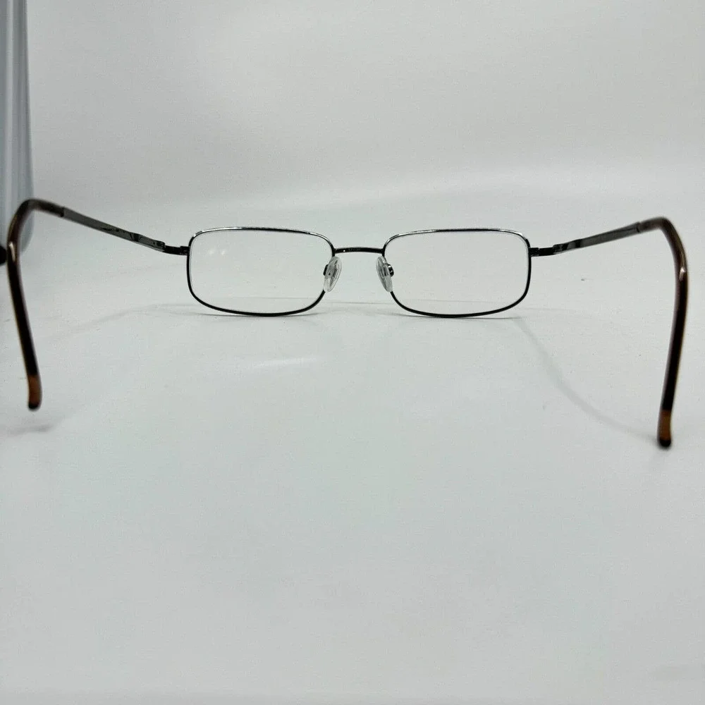 Stetson Eyeglasses Frames 285 ZYLOWARE 058 Brown Grey Rectangular 57-20‎ H9484